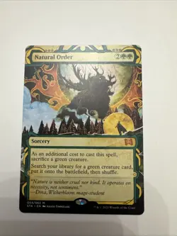 Natural Order Strixhaven: Mystical Archives MTG Magic The Gathering - Image 1