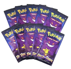 10-pack Pokemon TCG Trick or Trade Booster Packs 2022 Halloween Card Lot Bundle - Image 1