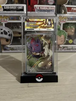 Pokemon TCG Journey Together N's Zorua SVP 189 ETB Promo ACE 9 - Image 1
