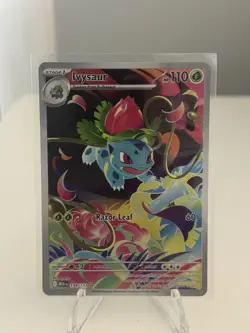 Pokemon TCG Ivysaur 134/132 Mega Evolution Rare Near Mint - Image 2