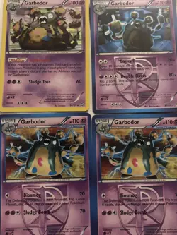 4X Pokemon GARBODOR 66/135 Plasma Storm RARE HOLO 54/124 Holo 67/135 Common - Image 2