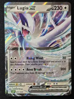 Lugia ex 017/034 CLV Classic Collection Charizard Deck Holo Pokemon TCG 2023 NM - Image 1