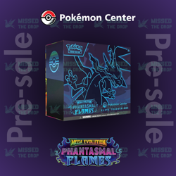 Pokemon TCG Phantasmal Flames Pokemon Center Elite Trainer Box ETB🔥 Pre-Sale ✅ - Image 1