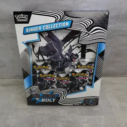 Pokemon Black Bolt Binder Collection Scarlet & Violet Unova TCG Box New Sealed - Image 1