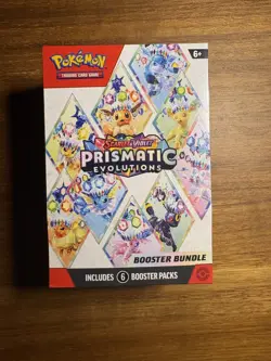 Pokemon TCG Scarlet & Violet Prismatic Evolutions Booster Bundle Factory Sealed - Image 1