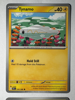 Tynamo Playset (4x) 030/086 - Pokemon TCG SV Black Bolt - Non-Holo Common 2025 - Image 2
