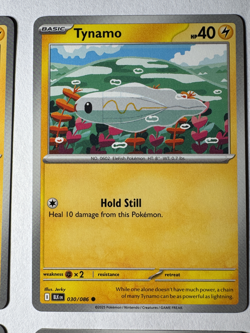 Tynamo Playset (4x) 030/086 - Pokemon TCG SV Black Bolt - Non-Holo Common 2025 - Image 3