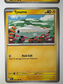 Tynamo Playset (4x) 030/086 - Pokemon TCG SV Black Bolt - Non-Holo Common 2025 - Image 4