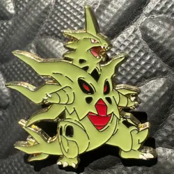 Pokemon Mega Tyranitar Enamel Pin Collectible 2015 Official Pokemon Pin - - Image 2