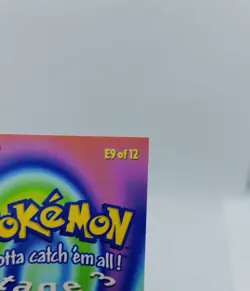 Topps Pokemon Blastoise #E9 RAINBOW FOIL Blue Logo 1999 Mewtwo Strikes Back NM - Image 5