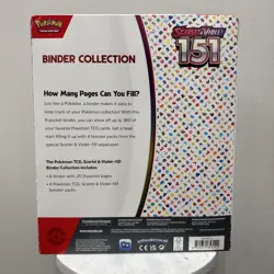 151 Binder Collection 4 Packs/Binder Scarlet & Violet Pokemon TCG *SEALED/NEW* - Image 2