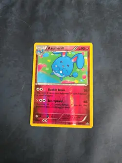 Pokemon TCG Azumarill XY Primal Clash 103/160 Reverse Holo NM - Image 1