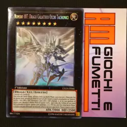 NUMERO 107: DRAGO GALATTICO OCCHI TACHIONICI italiano YUGIOH rara GHOST yu-gi-oh - Image 1