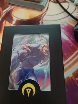 Yugioh My Hero Academia All Might - Mana Moon Amanda Lapalme Sleeves Sealed X70 - Image 1