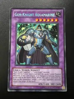 Gem-Knight Aquamarine HA05-EN020 Secret Rare Unlimited Near Mint Yugioh - Image 1
