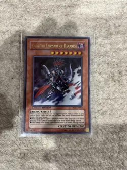 Yugioh Gorz The Emissary Of Darknes YR01-EN003 NM/VLP Limited Edition Ultra - Image 1