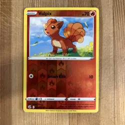 Vulpix Reverse Holo - 029/264 - Pokemon Card SWSH Fusion Strike NM - Image 1