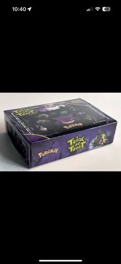2025 BOX POKEMON HALLOWEEN TRICK OR TRADE PRISMA Cards Peru Gengar - Image 2