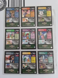 Digimon Preview Series 1 1999 Partial Prism Set Only Missing Three Cards - Image 5