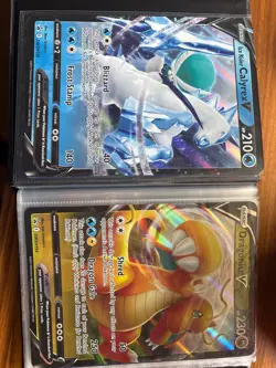 jumbo oversized pokemon card binder with cards included - Image 3