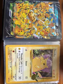 jumbo oversized pokemon card binder with cards included - Image 4