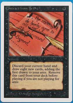 Contract from Below Unlimited PLD (Reserved List Magic Card) (505293) ABUGames - Image 1