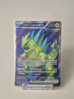 Pokemon Card TCG Iron Thorns ex 196/167 Twilight Masquerade UR Holo English NM - Image 1