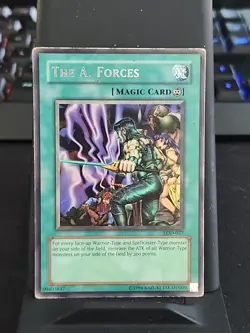 The A. Forces - Rare Foil - Yugioh Spell Card - Vintage - Image 1
