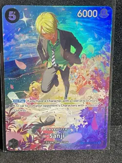 Sanji ST14-003 OP10 Royal Blood SP Full Art One Piece Card ENG SUPER CLEAN & CNT - Image 1
