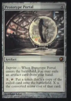 Prototype Portal - Scars of Mirrodin: #195, Magic: The Gathering Nm R122 - Image 1