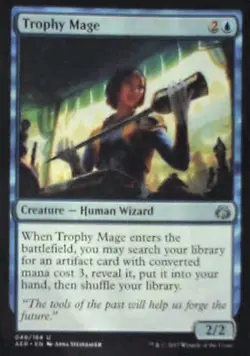 Trophy Mage - Aether Revolt: #48, Magic: The Gathering Nm R121 - Image 1