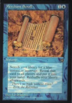 Merchant Scroll - Homelands: #33, Magic: The Gathering Nm R115 - Image 1