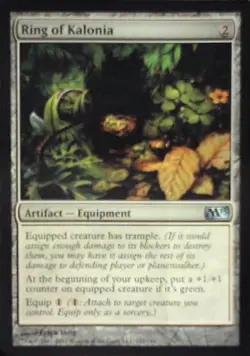 Ring of Kalonia - Magic 2013 (M13): #212, Magic: The Gathering Nm R114 - Image 1