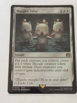 Moogles' Valor Final Fantasy Foil 27 - Image 1
