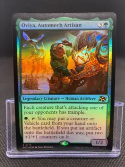 MTG Oviya, Automech Artisan - Aetherdrift NM/Foil English - Image 1