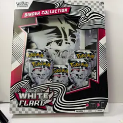 Pokemon TCG: Scarlet & Violet 10.5 White Flare Binder Collection Box NEW/SEALED - Image 2