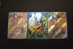 Pokemon TCG Twilight Masquerade Chansey IR #187 + Mask of Change Chansey AR #113 - Image 1