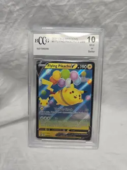 2021 Pokemon Flying Pikachu V Ultra Rare Celebrations 006/025 BCCG Mint 10 - Image 5