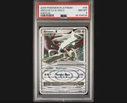 Pokemon Arceus Lv.X Platinum Arceus Holo Rare #95 PSA 8 NM-MT - Image 1