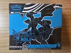 Pokemon TCG Black Bolt Elite Trainer Box ETB - NEW Factory Sealed - Image 1