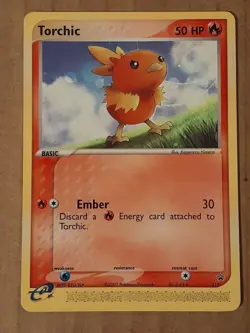 Pokemon Torchic 017 Black Star Target Promo NM-Mint See Pictures - Image 1