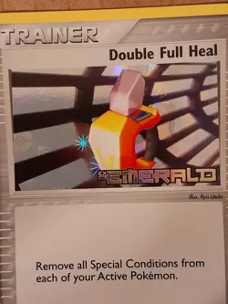 Pokemon Double Full Heal 76/106 ex Emerald Reverse Holo NM-MINT See Pictures - Image 3