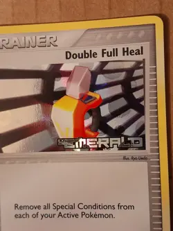 Pokemon Double Full Heal 76/106 ex Emerald Reverse Holo NM-MINT See Pictures - Image 5