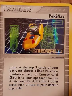 Pokemon PokeNav 81/106 ex Emerald Reverse Holo NM-MINT See Pictures - Image 4