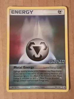 Pokemon Metal Energy 104/113 ex Delta Species Reverse Holo NM-MT See Pictures - Image 1