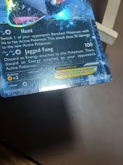 LP Pokemon TCG - Sharpedo EX - 91/160 - Ultra Rare - XY: Primal Clash - Image 4