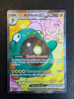 Iono's Bellibolt ex - 172/159 Journey Together (Pokemon) Full Art Ultra Rare - Image 1