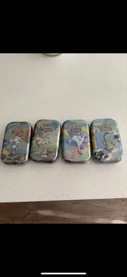 Pokemon Galar Pals Mini Tins - Lot of 4 Sealed - Image 1