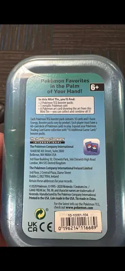 Pokemon Galar Pals Mini Tins - Lot of 4 Sealed - Image 2