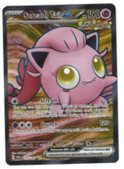 2024 Pokemon TCG Twilight Masquerade Scarlet & Violet Scream Tail Ex 197/167 UR - Image 1